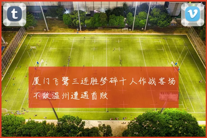 厦门飞鹭三连胜梦碎十人作战客场不敌温州遭遇首败